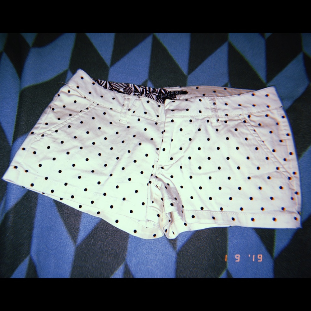 Polka dot shorts